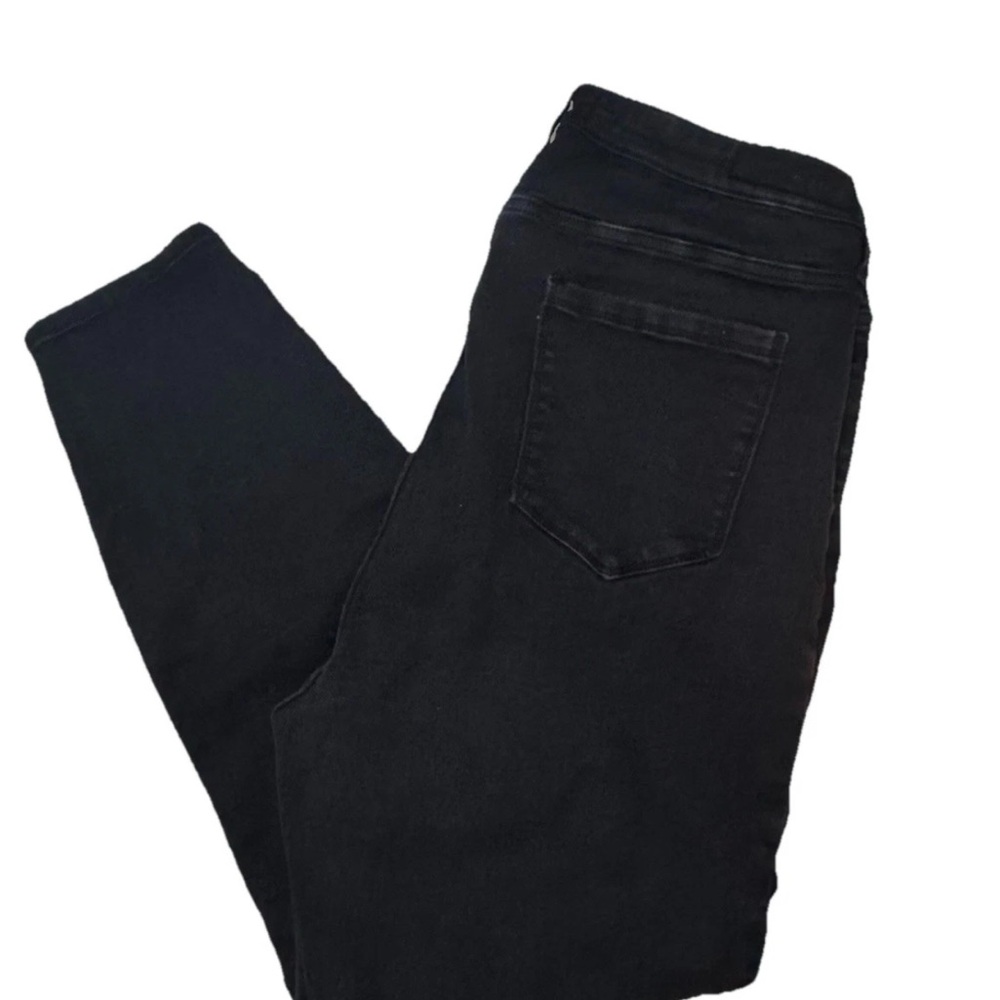Ms Cello Black Jeans Denim Size 22 Plus Stretch 25 Inch Inseam